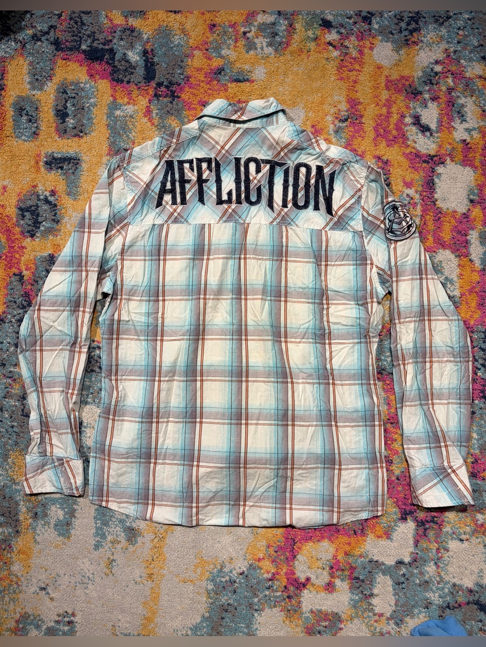 Y2K Affliction Dress shirt